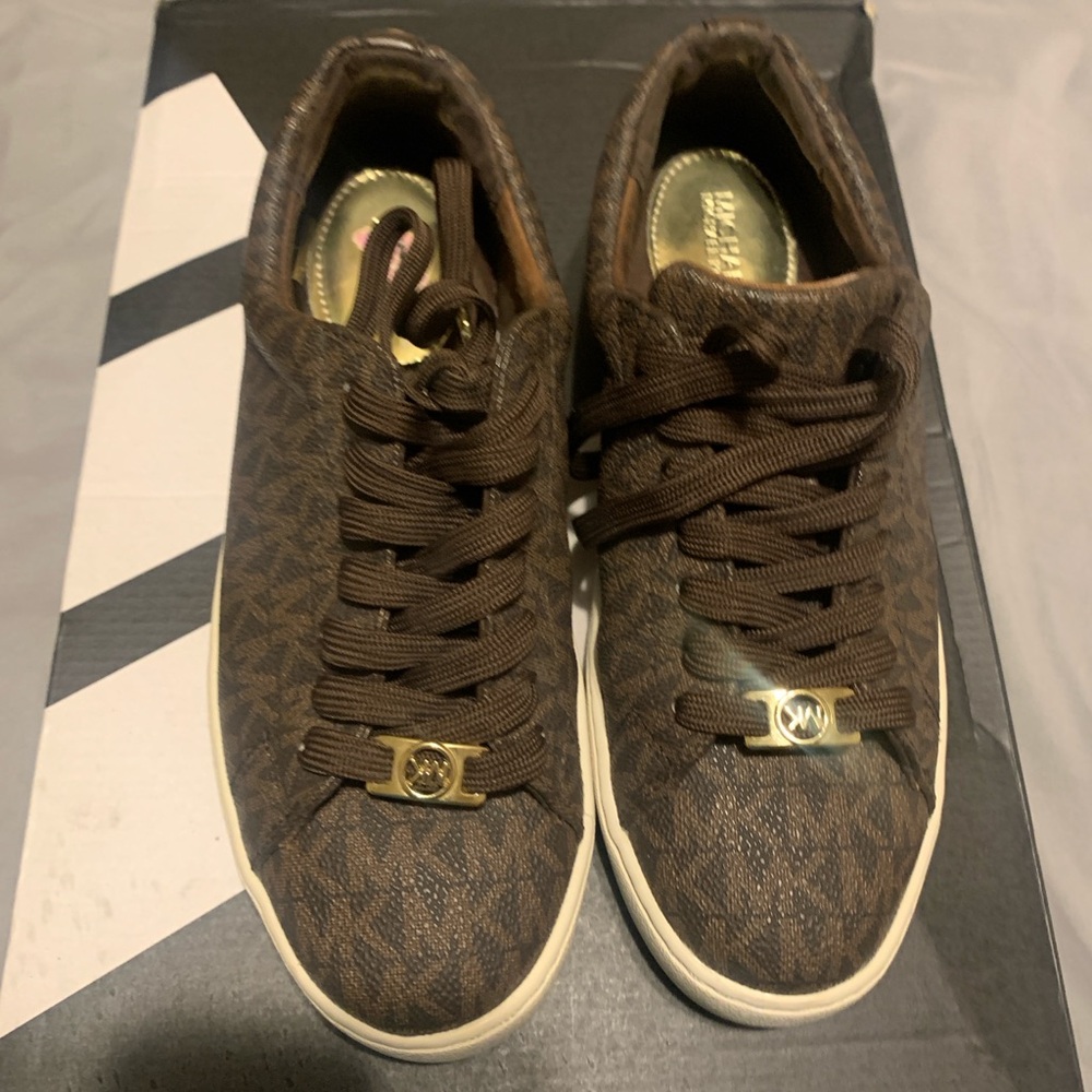 Michael Kors Brown Sneakers